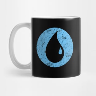 Blue-Mana-Logo-Magic-The-Gathering-Vintage Mug